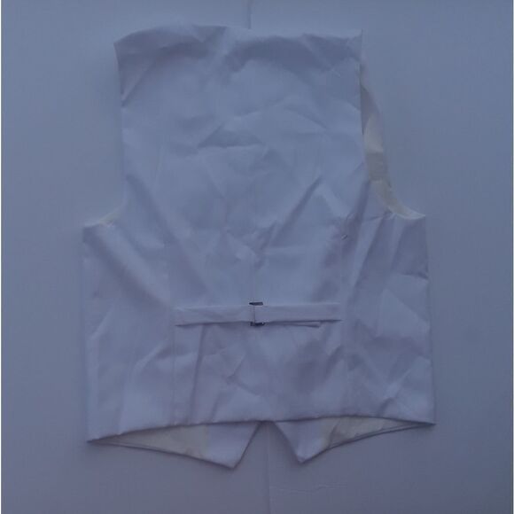 UNINUKOO Mens Slim Fit Four Button Tuxedo Waistcoat - Picture 3 of 4